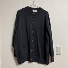 美品　カーディガン　グレー　フリーサイズ　r・p・s クルーネック