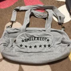 スウェット生地2wayバッグ 中古品