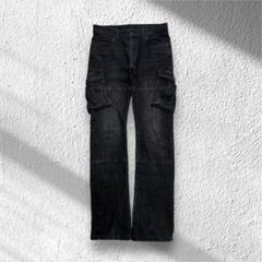 archive Tornado mart cargo black denim