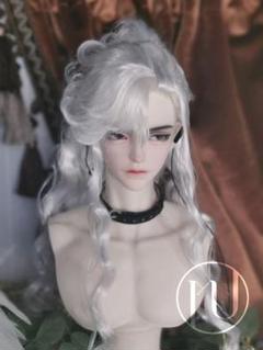 WE126 BJD 1/3 人形 ドール　用ウィッグ カツラ 耐熱 ハンドメイド
