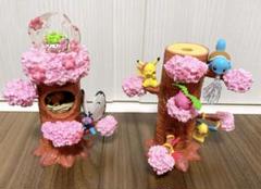 あつめてかさねてポケモンの森 花びらの舞 6種セット フィギュア