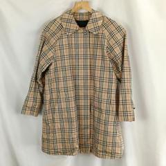 80s　Burberrys'　ノバチェック　トレンチコート　XS　B2520