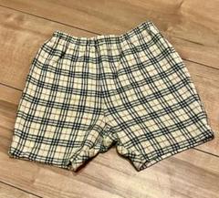 ★Burberry バーバリー チェック柄 ボトムス ショートパンツ　80cm★