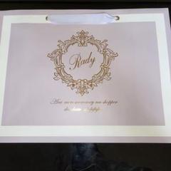 新品未使用Rady 紙袋 Rady - Rady 紙袋☆の通販 by ☆デブリ☆'s shop｜レディー