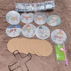 ダイヤモンドアート キット カップマット コースター ビーズアート