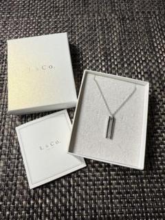 L&CO. シルバー ペンダントネックレス