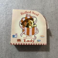 ディズニー レディ　シール　レトロ