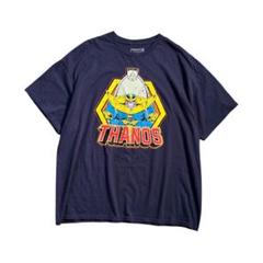 7TSM2【MARVEL】THANOS プリントTシャツ　アメコミ　古着used