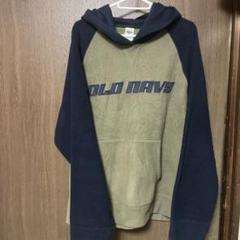 OLD NAVY XL フードパーカー オリーブ・ネイビー