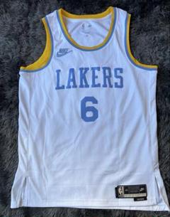新品未使用タグ付き NBA レブロン•ジェームズ　ユニフォーム　XL レイカーズ NBA レイカーズ レブロン ジェームズ ユニフォーム XXL 2XL パープル