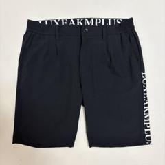 LUXEAKMPLUS ゴルフ メンズ ハーフパンツ 黒 ストレッチ XL