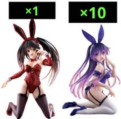 デート・ア・ライブⅤ desktop cute 時崎狂三 夜刀神十香 フィギュアのサムネイル