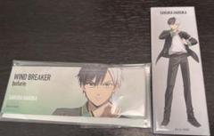 新品未使用 スクエア缶バッジ桜2種 ウィンドブレイカー SEGA限定① TVアニメ『WIND BREAKER』 描き下ろし缶バッジ[桜遥]