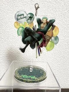ワンピース　ゾロ　バースデー　グッズ　アクスタ　缶バッジ　まりも　7点セット Amazon | ワンピース ONE PIECE 麦わらストア限定 バースデー缶