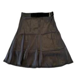 【美品】PRADA プラダ　フレアスカート　ステッチデザイン　ウール　38 801083007025_1.jpg