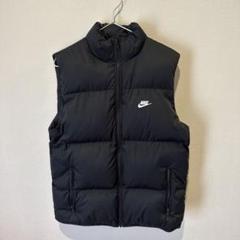 ［美品/リバーシブル］NIKE ブラック・キルティング ダウンベスト 170cm 2025年最新】NIKE メンズ ダウンベスト・キルティングベストの