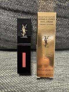YSL ルージュ ピュールクチュール ヴェルニ ヴィニルクリーム 440 2023年秋新作口紅】ルージュ ピュールクチュール ヴェルニ