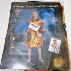 ハロウィン 子供 コスプレパンプキン コスチューム ワンピース 女の子