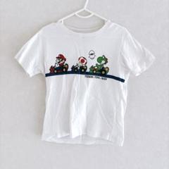 UNIQLO マリオ　半袖Tシャツ　ホワイト　110