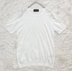 極美品】ジョンスメドレー シーアイランドコットン 半袖 ニット