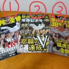 阪神タイガース2023リーグ優勝・日本一記念雑誌3冊+クリアファイル2枚+おまけ