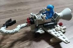 オールドLEGO スペースシップ ミニフィグ付き