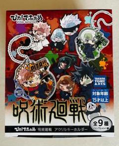 呪術廻戦　ぴた！でふぉめ　アクリルキーホルダー　BOX