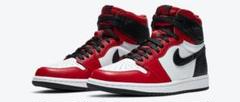 Air Jordan 1 Retro High Satin Snake Red