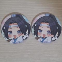 魔道祖師 POP UP SHOP 突然の雨 マルイ 缶バッジ 藍景儀 - メルカリ