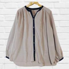 訳アリ● MICHEL KLEIN ブラウス 春夏秋 Mサイズ　b794
