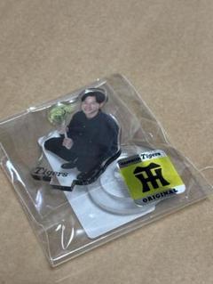 阪神タイガース　小幡竜平　ガチャゆらゆらアクリルマスコット