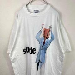 suede スエード Tシャツ シングルステッチ