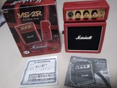極上美品 Marshall MS-2R マーシャルアンプ レッド ミニアンプ