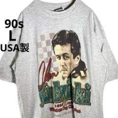 海外輸入 古着 90s USA製 Alan Kulwicki Tシャツ L