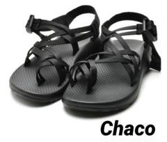 ◆美品◆　Chaco チャコ　Z2 サンダル　23cm W6 　ブラック