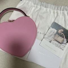 ボナベンチュラ アリア ハートバッグ シュリンクレザー タフィーピンク ボナベンチュラ アリア ハートバッグ シュリンクレザー タフィー