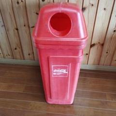K495 非売品レトロ コカコーラ 蓋付きゴミ箱 ダストボックス