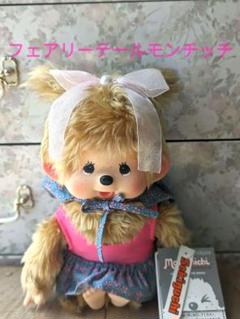 Mサイズ✨フェアリーテール モンチッチ ゴールド 花柄水着