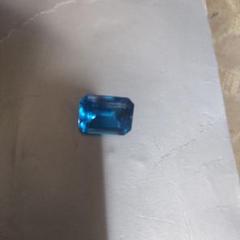 青色 長方形 ルース石