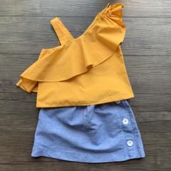 ZARA チュニック&スカート セットアップ 116cm