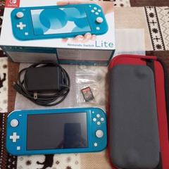 Nintendo Switch Lite ターコイズ　充電器+α
