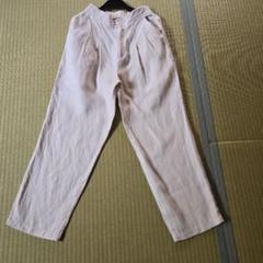 スピックアンドスパンのリネンワイドパンツ