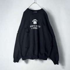 ボロスウェット　古着 80s〜 【ボロ】 無地 ペンキ スウェット size.L相当 | 古着屋 芥