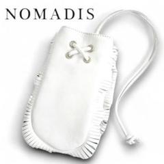 セール】 NOMADIS POIRE フリンジ ミニショルダーバッグ