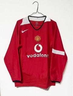 国内正規品　NIKE マンU ファンニステルローイ　ユニフォーム マンチェスターU/02-04/H #10 ファン・ニステルローイ CLパッチ