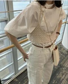 トップス Eaphi basic volume sleeve knit 2025年最新】eaphi volume sleeveの人気アイテム - メルカリ