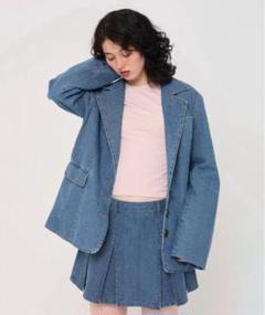 TINA：JOJUN（ティーナジョジュン）の「ヒッコリー デニム