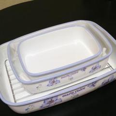 ホーロー タッパー 3個