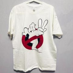 ゴーストバスター リプリント レトロ Tシャツ 半袖 メンズ 新品 個性的 白