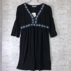 コテージコア フォークロア 新品 チロリアンテープラインチュニックワンピ